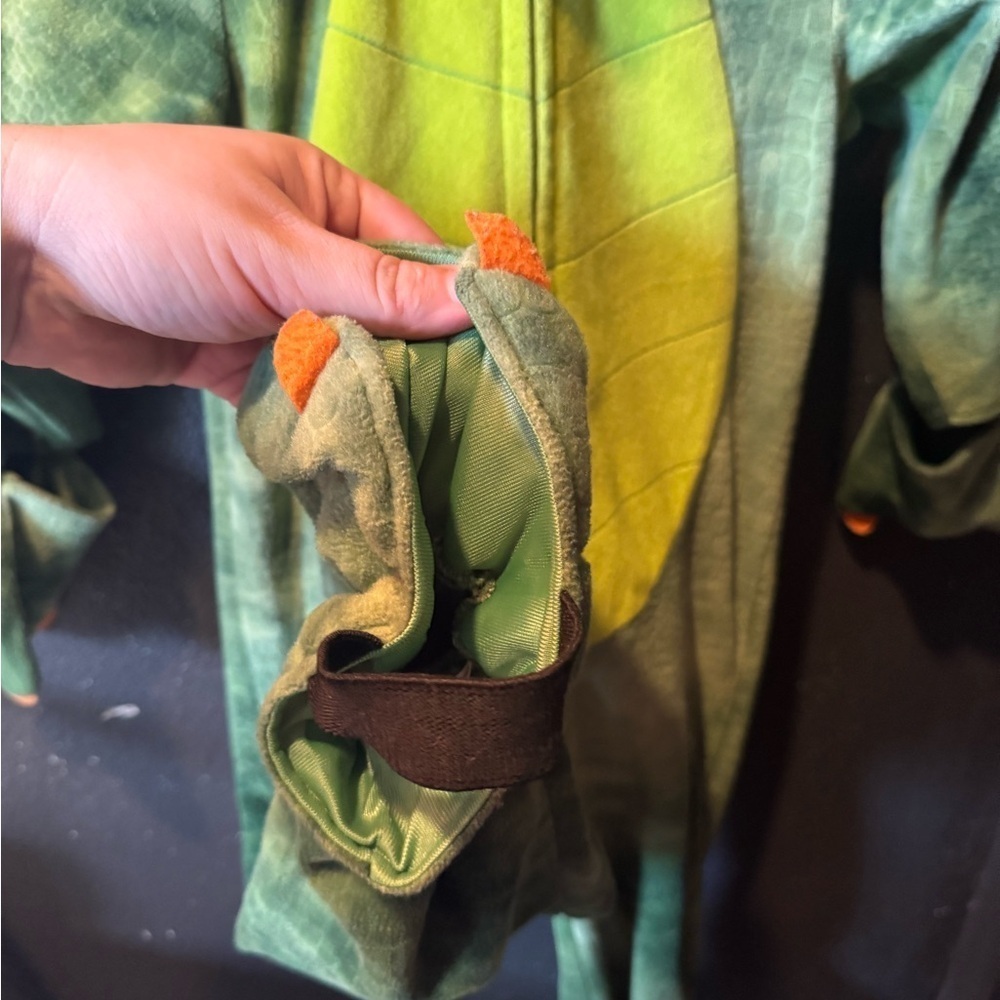 Koala Kids Green Dragon Zip Up Costume Size 2T - Picture 3 of 6